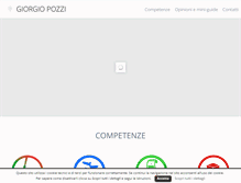 Tablet Screenshot of giorgiopozzi.com